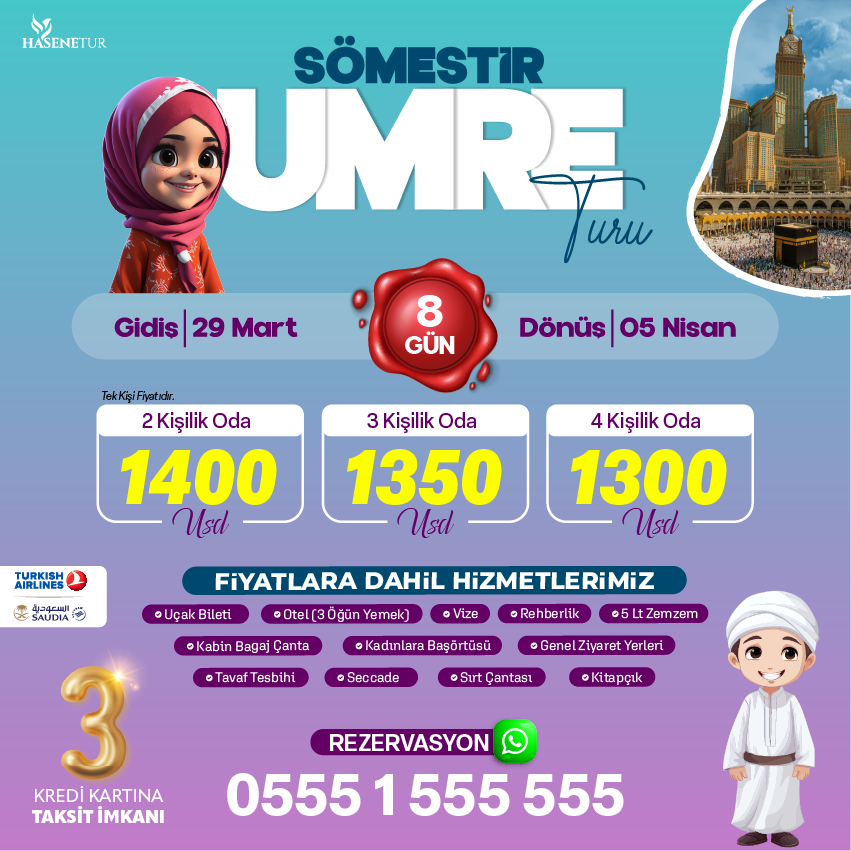 semerşah umre-7 günlük umre fiyatları-umre kaç tl