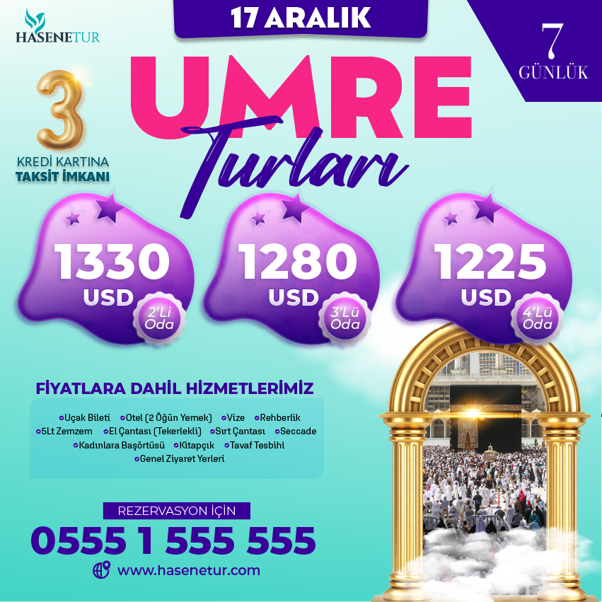 umre kaç para-diyanet hac umre fiyatları-1 haftalık umre turu