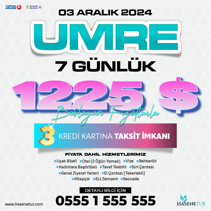 umreye gitmek kaç tl-umre fiyatı ne kadar-7 günlük umre fiyatları 2024